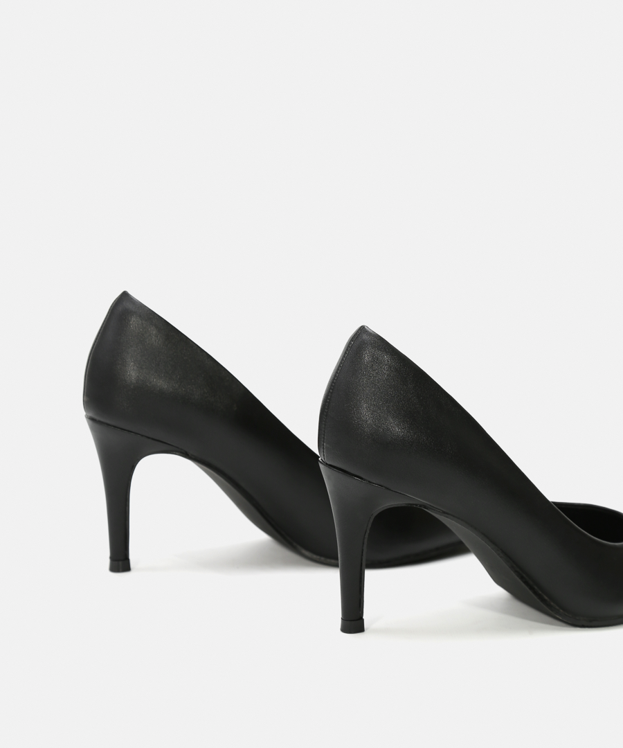 Sapatos salón salto fino image number null